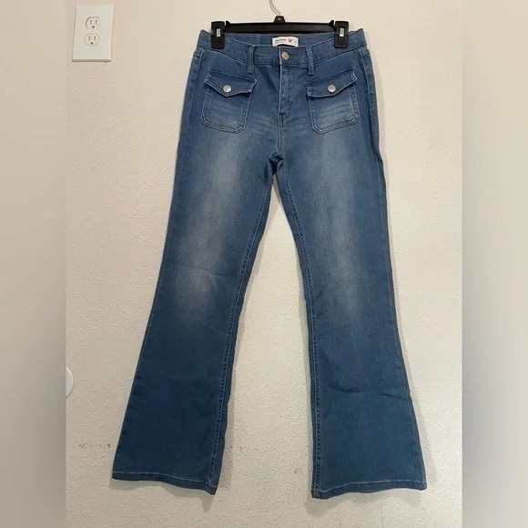 Democracy Denim - Democracy Flare Leg Blue Jeans